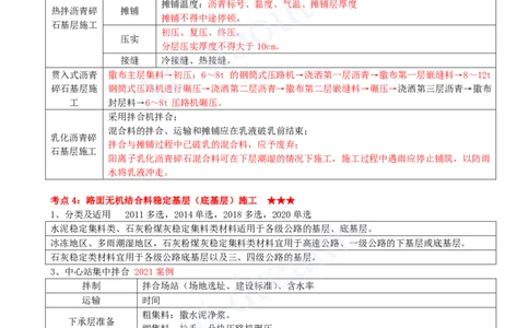 2025-05-第2章-路面工程（一）_2026年一级建造师_2026年一建公路_2025年一建公路SVIP_04-冲刺串讲✿考点强化✿小灶集训_04-公路《冲刺串讲班》安慧KL_讲义