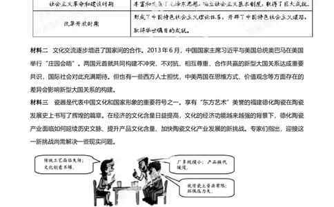 2014年高考政治试卷（福建）（空白卷）_政治历年高考真题_新&middot;Word版2008-2025&middot;高考政治真题_政治（按年份分类）2008-2025_2014&middot;政治高考真题