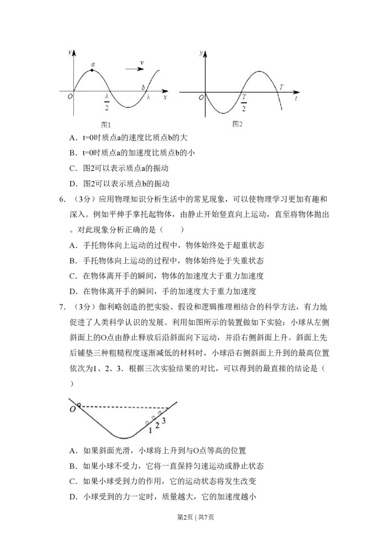 2014年高考物理试卷（北京）（空白卷）_物理历年高考真题_新&middot;PDF版2008-2025&middot;高考物理真题_物理（按试卷类型分类）2008-2025_自主命题卷&middot;物理（2008-2025）_北京自主命题&middot;物理（2008-2025）