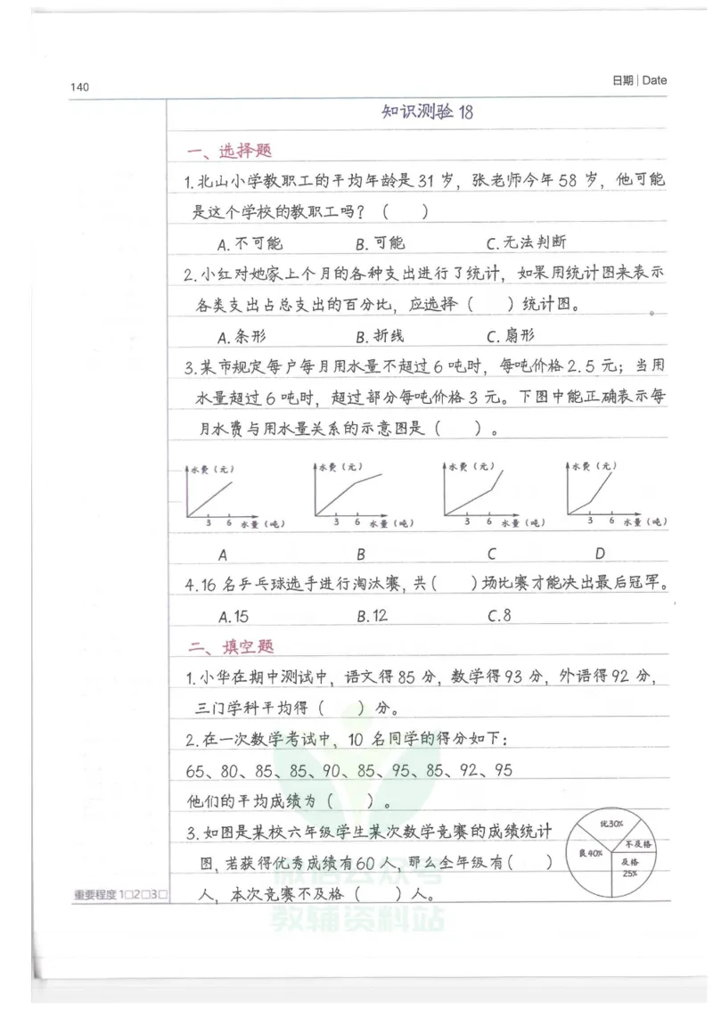 小学学霸笔记-数学_小学初中学霸笔记类资料汇总6.33GB_小学语数英学霸笔记268.56MB