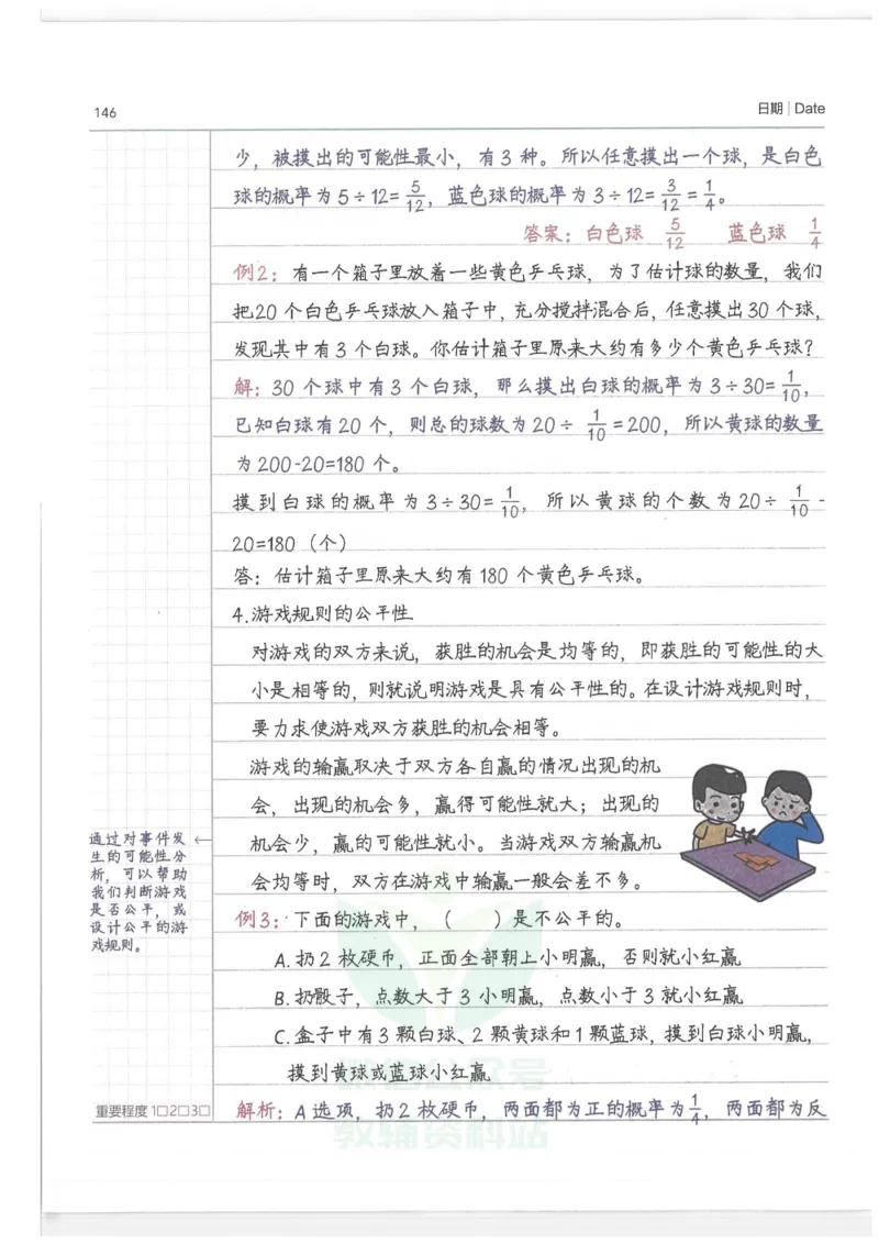 小学学霸笔记-数学_小学初中学霸笔记类资料汇总6.33GB_小学语数英学霸笔记268.56MB