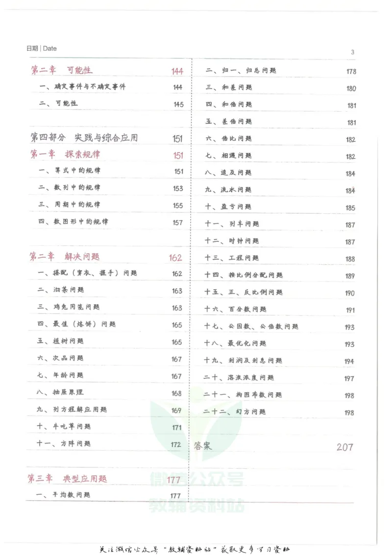 小学学霸笔记-数学_小学初中学霸笔记类资料汇总6.33GB_小学语数英学霸笔记268.56MB