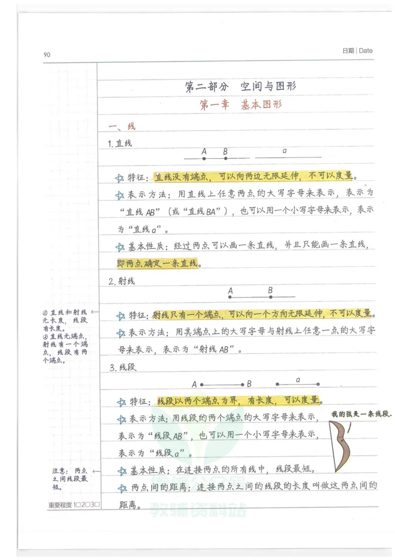 小学学霸笔记-数学_小学初中学霸笔记类资料汇总6.33GB_小学语数英学霸笔记268.56MB