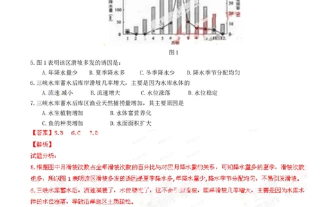 2014年高考地理试卷（重庆）（解析卷）_地理历年高考真题_新&middot;Word版2008-2025&middot;高考地理真题_地理（按试卷类型分类）2008-2025_自主命题卷&middot;地理（2008-2025）