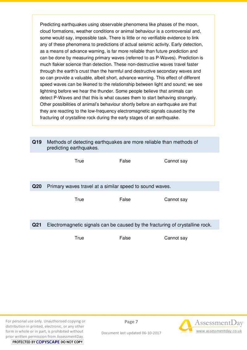 VerbalReasoningTest2-Questions_2025春招题库汇总_十大行测题库_2023年十大热门题库更新中_05、TalentQ汇总_TalentQ测试题（适合大多数外资银行以及其他企业）_VerbalReasoning