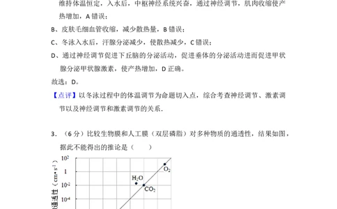 2014年高考生物试卷（北京）（解析卷）_生物历年高考真题_新&middot;Word版2008-2025&middot;高考生物真题_生物（按年份分类）2008-2025_2014&middot;高考生物真题