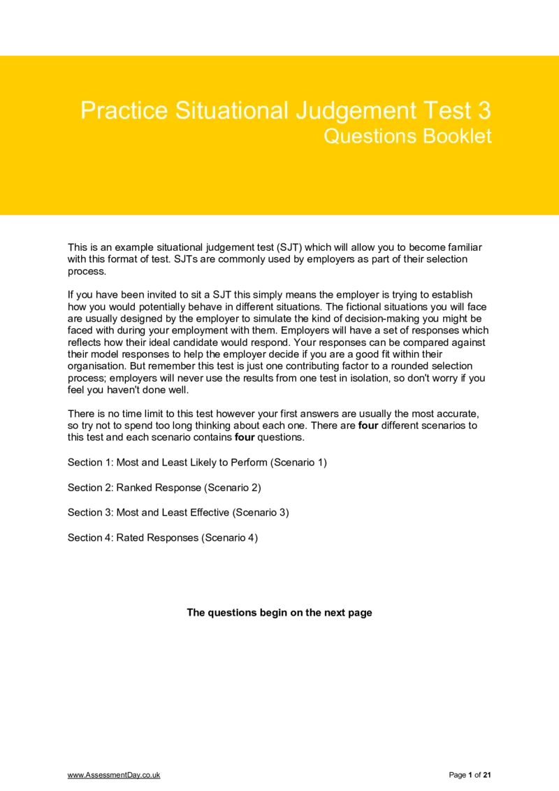 SJT3-Questions_2025春招题库汇总_十大行测题库_2023年十大热门题库更新中_05、TalentQ汇总_TalentQ测试题（适合大多数外资银行以及其他企业）_2选看通用测试题，适用于TalentQ（N多题）