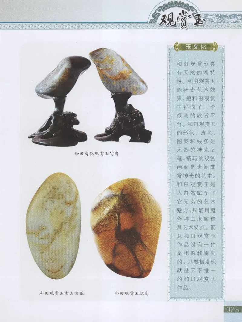 中国新疆和田玉观赏玉__X018-玉石珠宝鉴定教程最新合集_7、和田玉鉴定专题全套课程_和田玉电子书