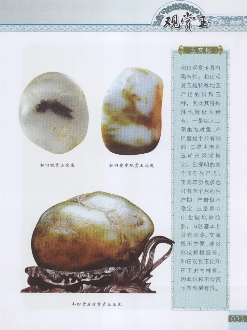 中国新疆和田玉观赏玉__X018-玉石珠宝鉴定教程最新合集_7、和田玉鉴定专题全套课程_和田玉电子书