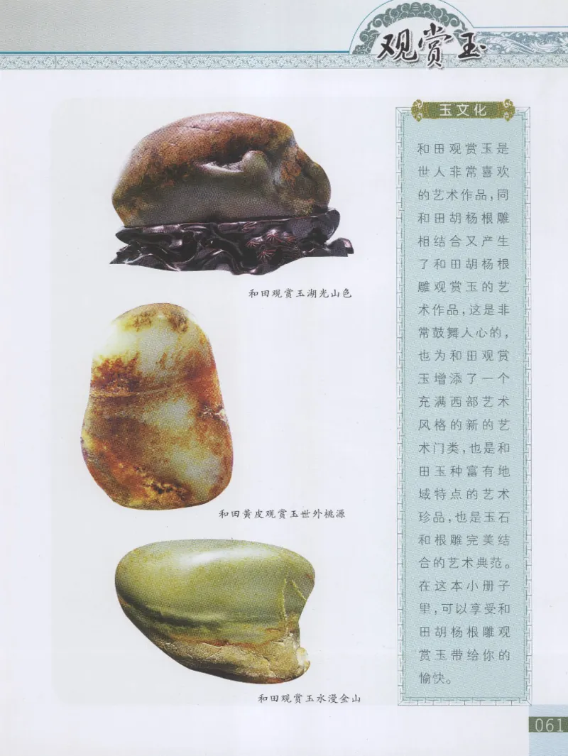 中国新疆和田玉观赏玉__X018-玉石珠宝鉴定教程最新合集_7、和田玉鉴定专题全套课程_和田玉电子书