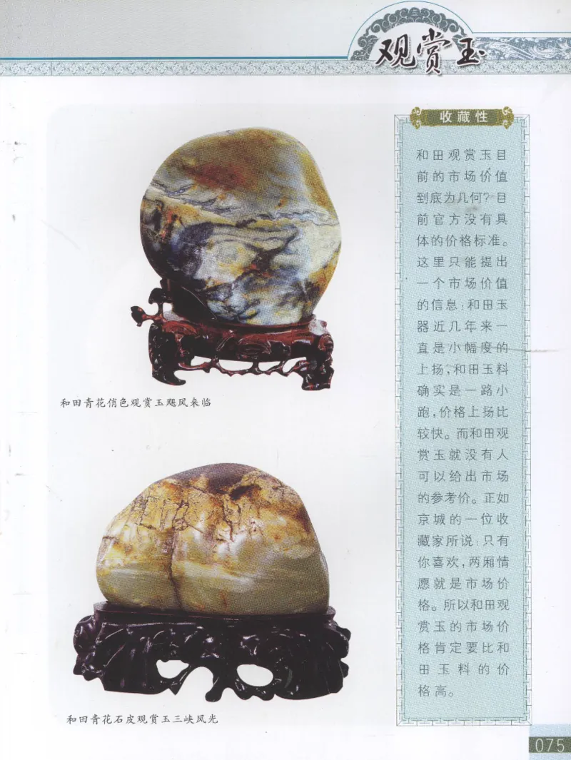 中国新疆和田玉观赏玉__X018-玉石珠宝鉴定教程最新合集_7、和田玉鉴定专题全套课程_和田玉电子书