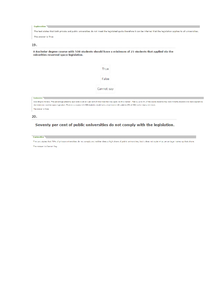 VerbalReasoning2完成_2025春招题库汇总_快消题库-2_2023快消合集(17家持续更新中）_2023金佰利最新题库（TalentQ）_TalentQ笔试题库_VerbalTorF