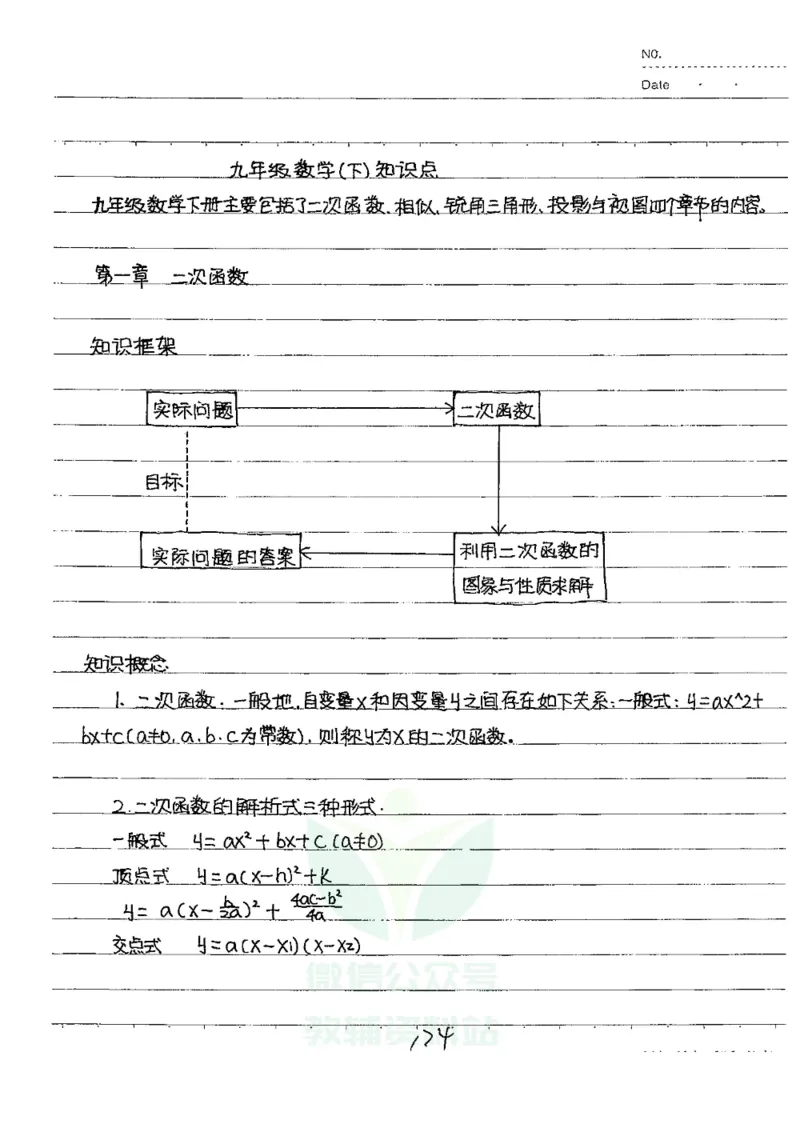 初中状元笔记数学_小学初中学霸笔记类资料汇总6.33GB_初中全科状元笔记900.07MB