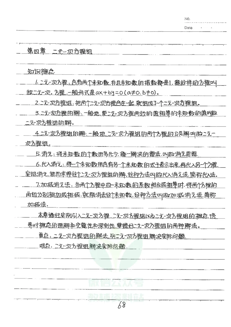 初中状元笔记数学_小学初中学霸笔记类资料汇总6.33GB_初中全科状元笔记900.07MB