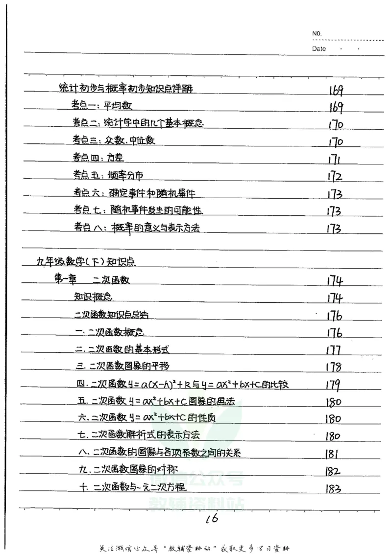初中状元笔记数学_小学初中学霸笔记类资料汇总6.33GB_初中全科状元笔记900.07MB