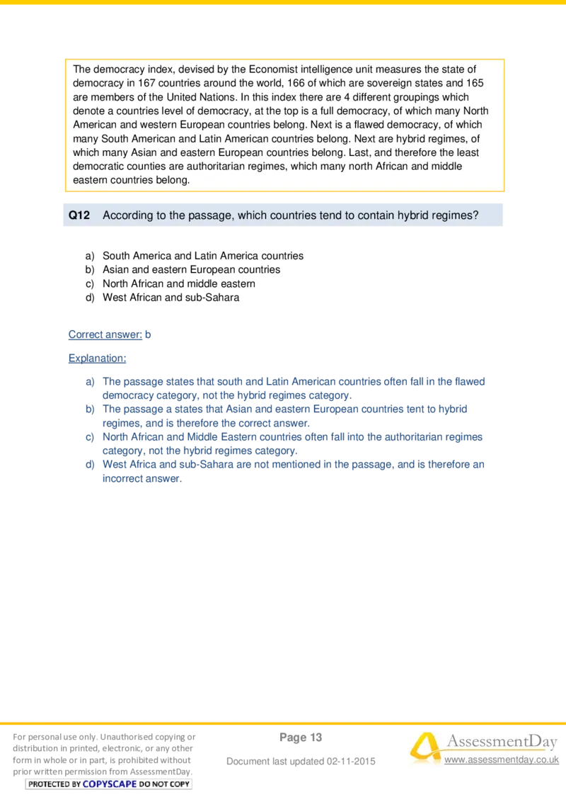 VerbalComprehensionTest4-Solutions_2025春招题库汇总_十大行测题库_2023年十大热门题库更新中_05、TalentQ汇总_TalentQ测试题（适合大多数外资银行以及其他企业）_VerbalReasoning