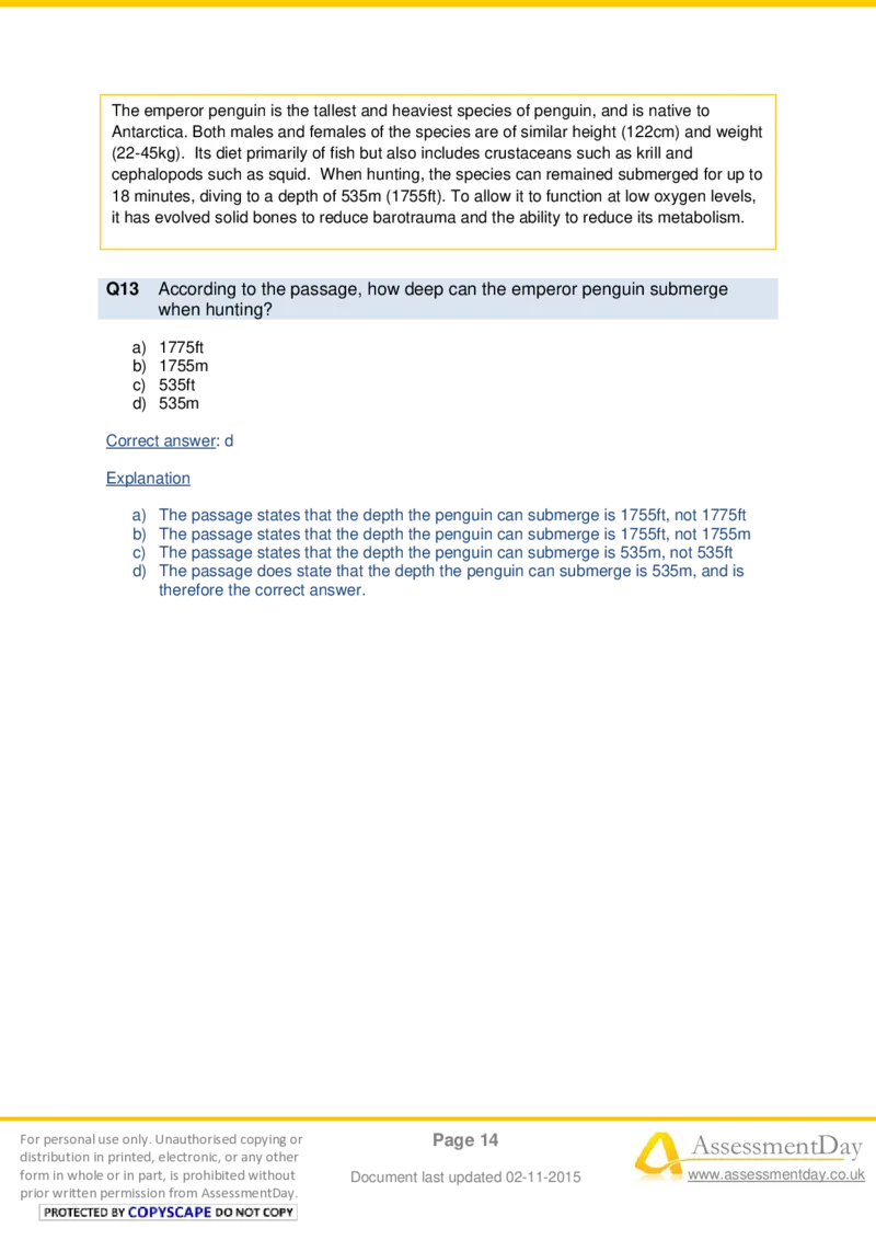 VerbalComprehensionTest4-Solutions_2025春招题库汇总_十大行测题库_2023年十大热门题库更新中_05、TalentQ汇总_TalentQ测试题（适合大多数外资银行以及其他企业）_VerbalReasoning