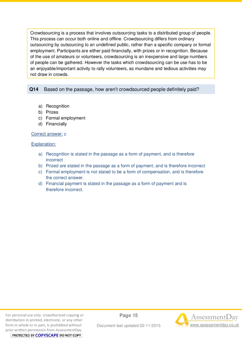 VerbalComprehensionTest4-Solutions_2025春招题库汇总_十大行测题库_2023年十大热门题库更新中_05、TalentQ汇总_TalentQ测试题（适合大多数外资银行以及其他企业）_VerbalReasoning