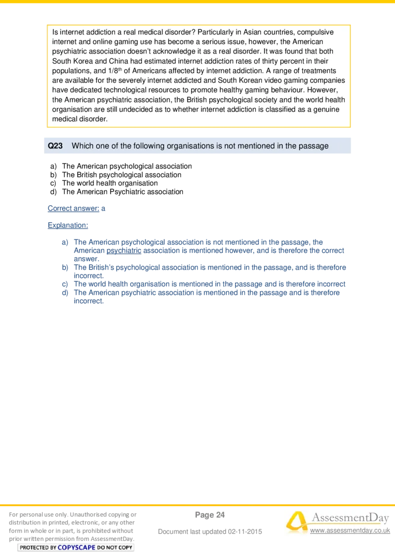 VerbalComprehensionTest4-Solutions_2025春招题库汇总_十大行测题库_2023年十大热门题库更新中_05、TalentQ汇总_TalentQ测试题（适合大多数外资银行以及其他企业）_VerbalReasoning