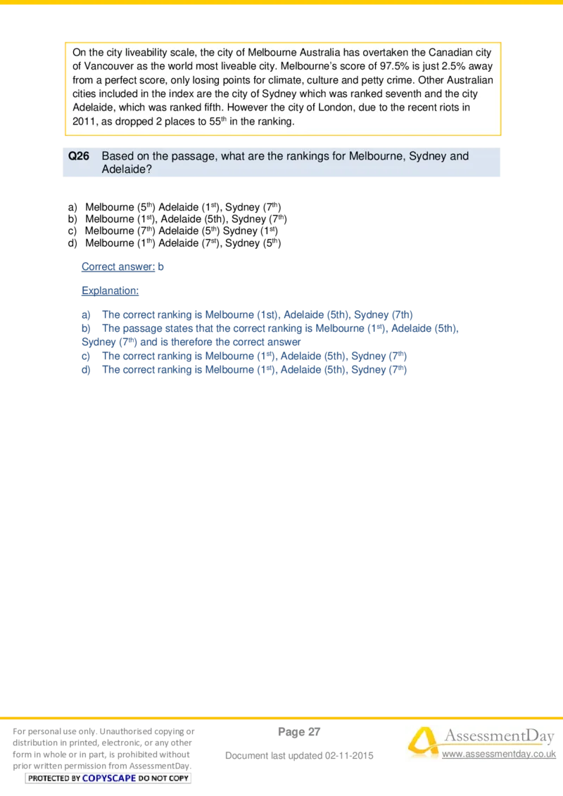 VerbalComprehensionTest4-Solutions_2025春招题库汇总_十大行测题库_2023年十大热门题库更新中_05、TalentQ汇总_TalentQ测试题（适合大多数外资银行以及其他企业）_VerbalReasoning