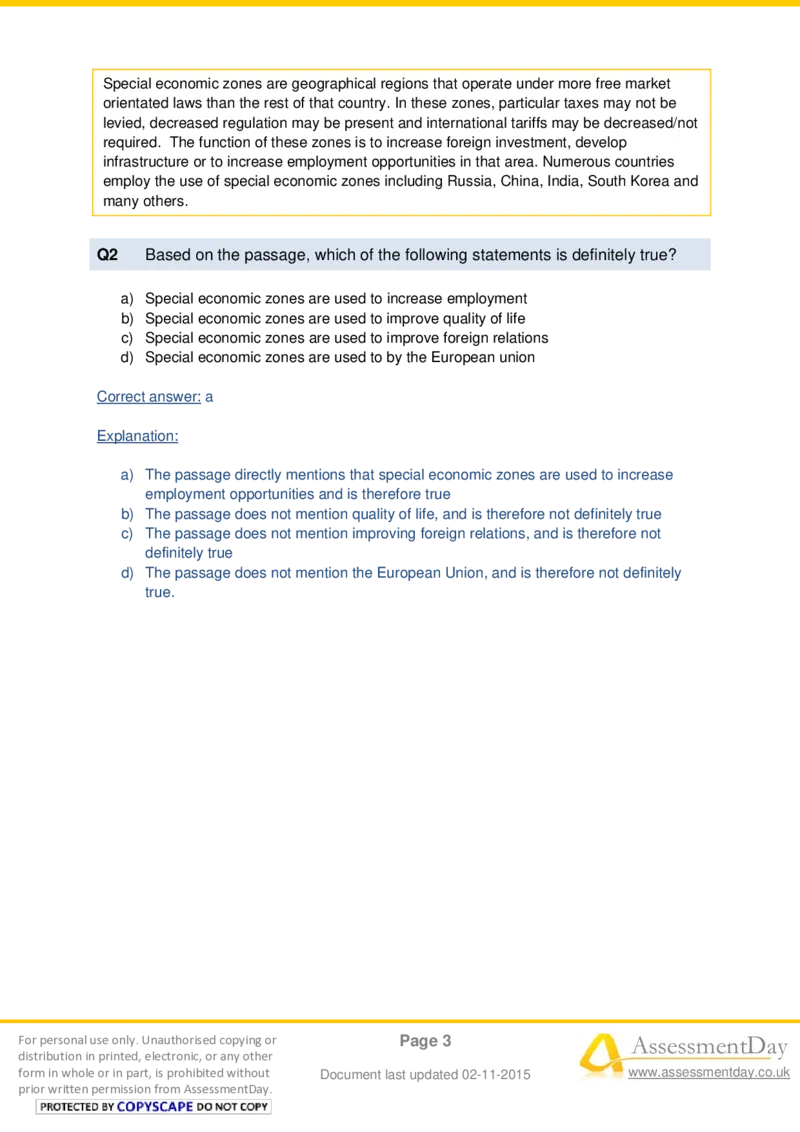 VerbalComprehensionTest4-Solutions_2025春招题库汇总_十大行测题库_2023年十大热门题库更新中_05、TalentQ汇总_TalentQ测试题（适合大多数外资银行以及其他企业）_VerbalReasoning