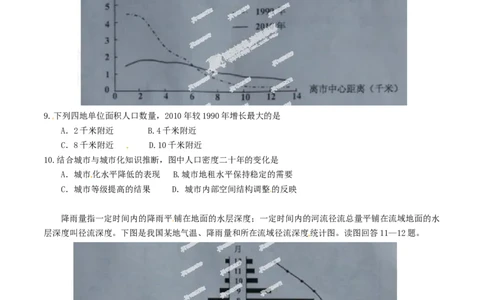2014年高考地理试卷（四川）（空白卷）_地理历年高考真题_新&middot;Word版2008-2025&middot;高考地理真题_地理（按年份分类）2008-2025_2014&middot;地理高考真题