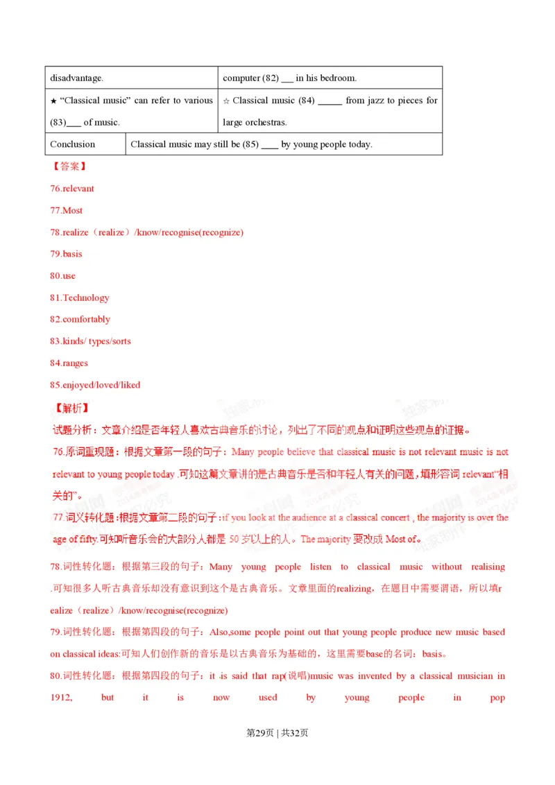 2014年高考英语试卷（安徽）（解析卷）_英语历年高考真题_新&middot;PDF版2008-2025&middot;高考英语真题_英语（按试卷类型分类）2008-2025_自主命题卷&middot;英语（2008-2025）_安徽自主命题&middot;英语（2012-2015）