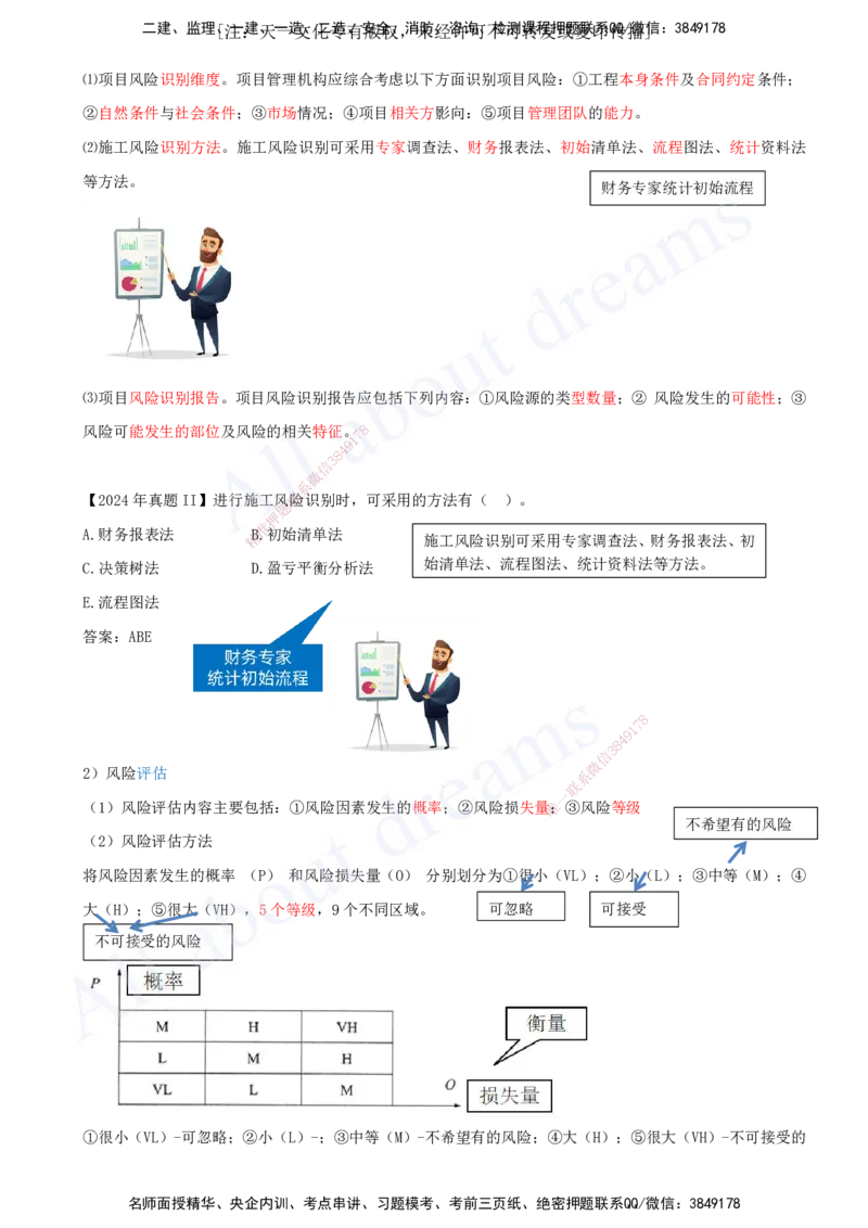 2025-30-第3章-3.3-工程承包风险管理及担保保险（一）_2026年一级建造师_2026年一建管理_2025年一建管理SVIP_02-基础精讲✿高端面授✿深度强化_讲义