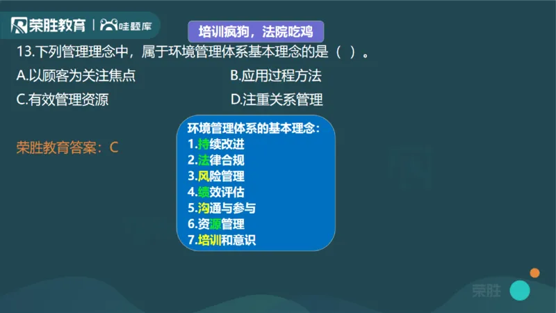 2024年一建管理真题解析讲义（PPT版）_2026年一级建造师_2026年一建管理_2025年一建管理SVIP_03-习题精析✿实战特训✿模考通关_59-管理《真题解析班》大微RS