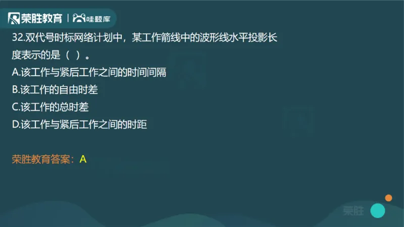 2024年一建管理真题解析讲义（PPT版）_2026年一级建造师_2026年一建管理_2025年一建管理SVIP_03-习题精析✿实战特训✿模考通关_59-管理《真题解析班》大微RS