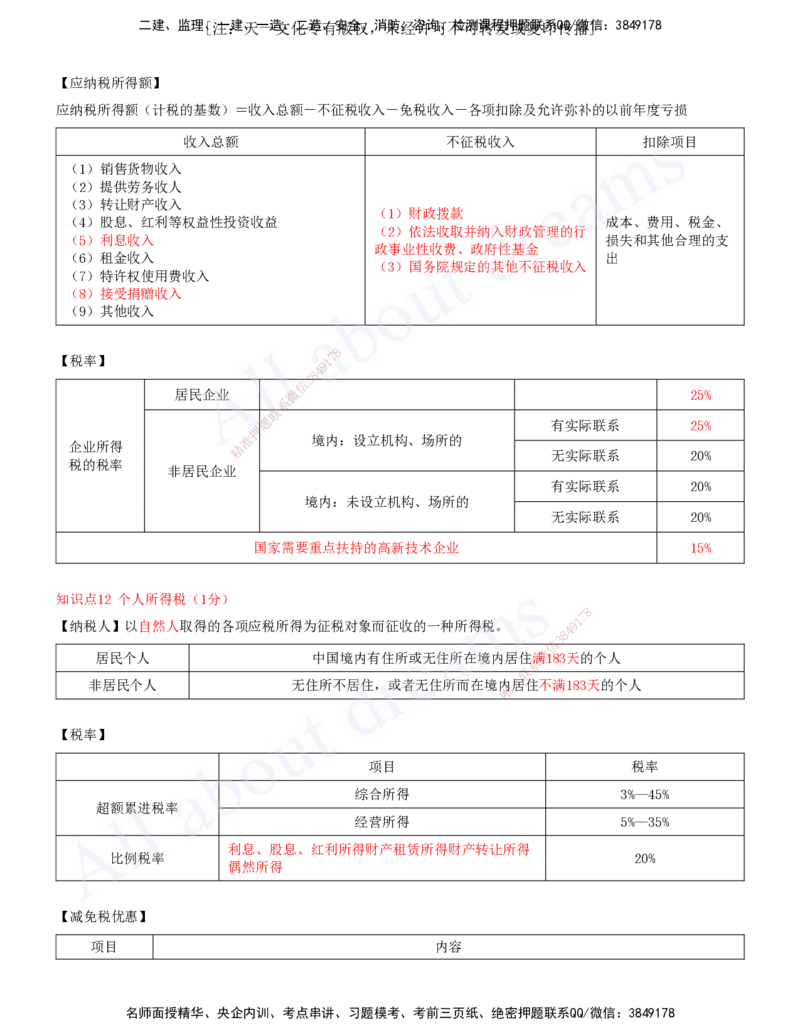 2025-03-第1章-建设工程基本法律知识（三）_2026年一建法规_2025年一建法规SVIP_04-冲刺串讲✿考点强化✿小灶集训_03-法规《冲刺串讲班》王欣XSW_讲义