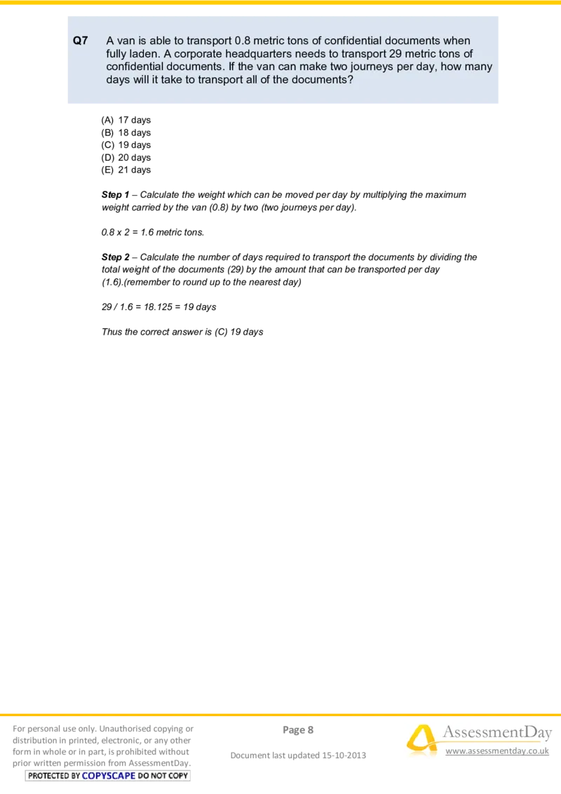 NumericalReasoningTest22-Solutions_2025春招题库汇总_八大题库-1_04八大汇总_信永中和_专业题综合知识-参考_英文题_NumericalReasoningTests