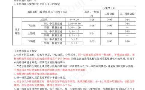 2025-07-第一章-1.1-路基施工（七）_2026年一级建造师_2026年一建公路_2025年一建公路SVIP_02-基础精讲✿高端面授✿深度强化_15-公路《天一精讲班》安慧KL_讲义