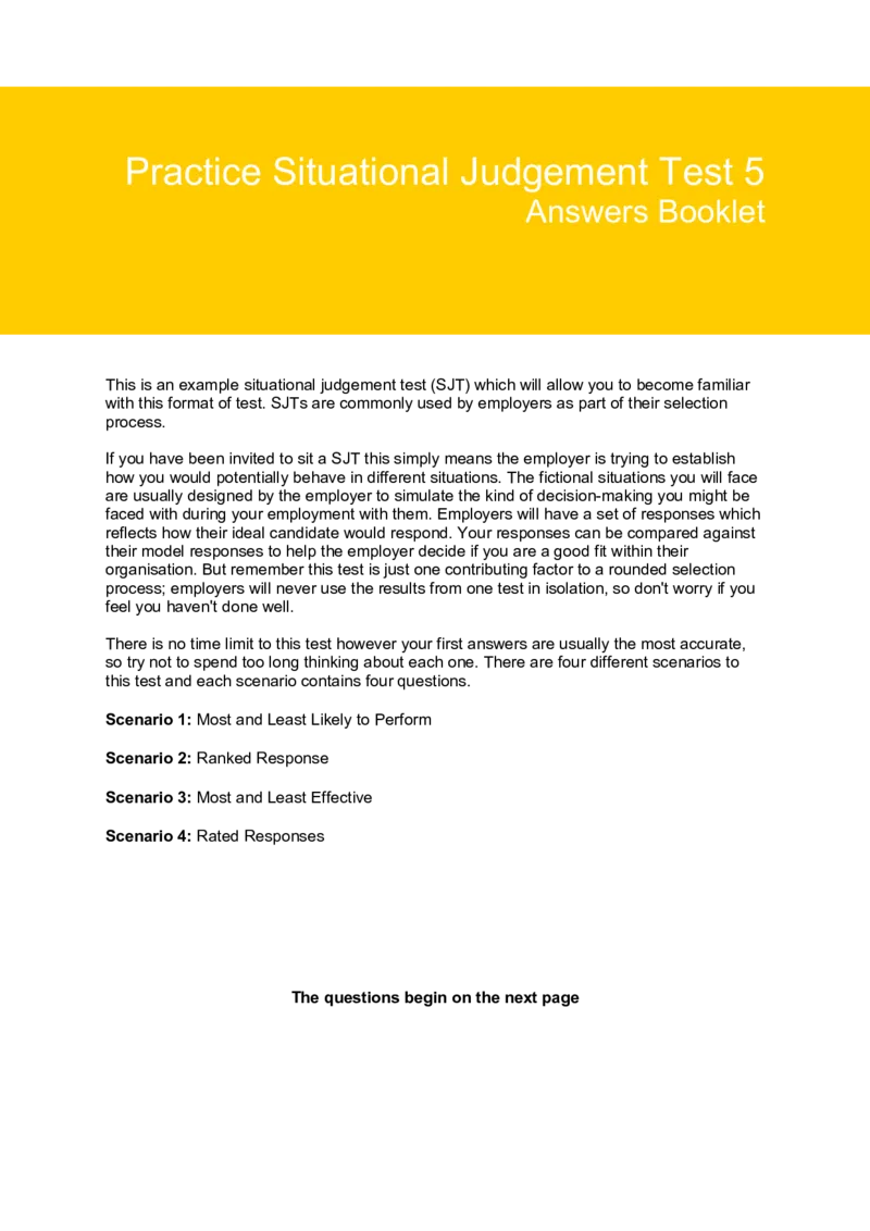 SJT5-Answers_2025春招题库汇总_十大行测题库_2023年十大热门题库更新中_05、TalentQ汇总_TalentQ测试题（适合大多数外资银行以及其他企业）_2选看通用测试题，适用于TalentQ（N多题）