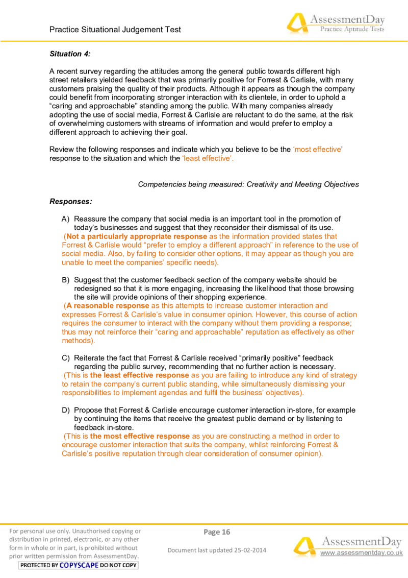 SJT5-Answers_2025春招题库汇总_十大行测题库_2023年十大热门题库更新中_05、TalentQ汇总_TalentQ测试题（适合大多数外资银行以及其他企业）_2选看通用测试题，适用于TalentQ（N多题）