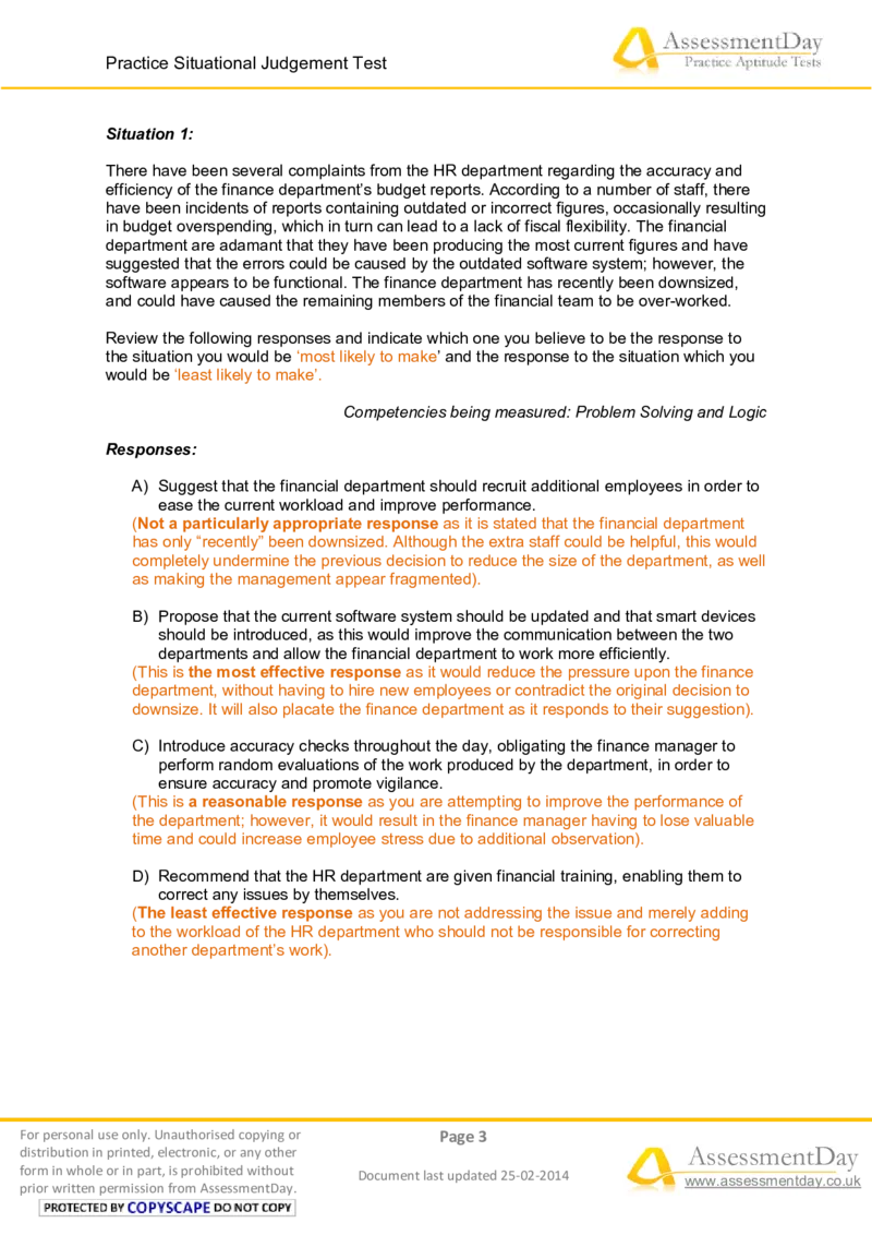 SJT5-Answers_2025春招题库汇总_十大行测题库_2023年十大热门题库更新中_05、TalentQ汇总_TalentQ测试题（适合大多数外资银行以及其他企业）_2选看通用测试题，适用于TalentQ（N多题）