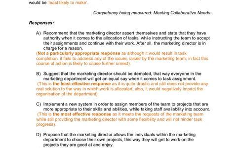 SJT5-Answers_2025春招题库汇总_十大行测题库_2023年十大热门题库更新中_05、TalentQ汇总_TalentQ测试题（适合大多数外资银行以及其他企业）_2选看通用测试题，适用于TalentQ（N多题）