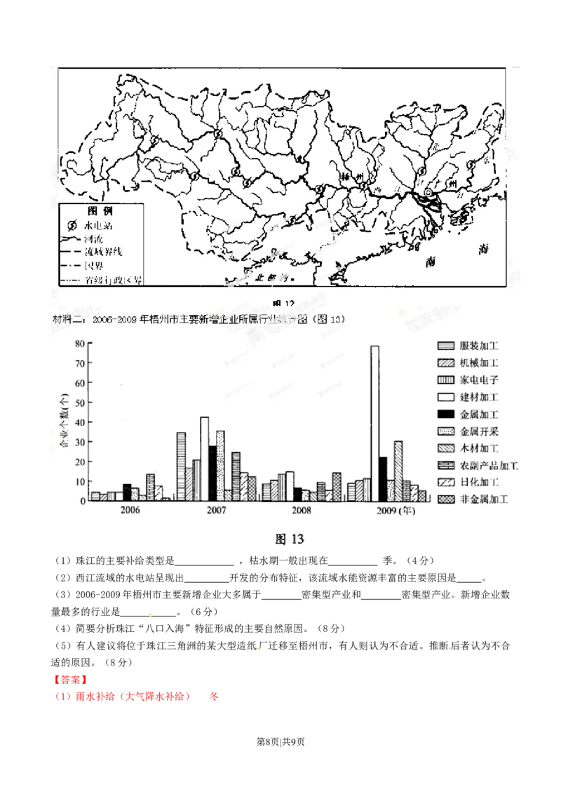 2014年高考地理试卷（广东）（解析卷）_地理历年高考真题_新&middot;Word版2008-2025&middot;高考地理真题_地理（按年份分类）2008-2025_2014&middot;地理高考真题