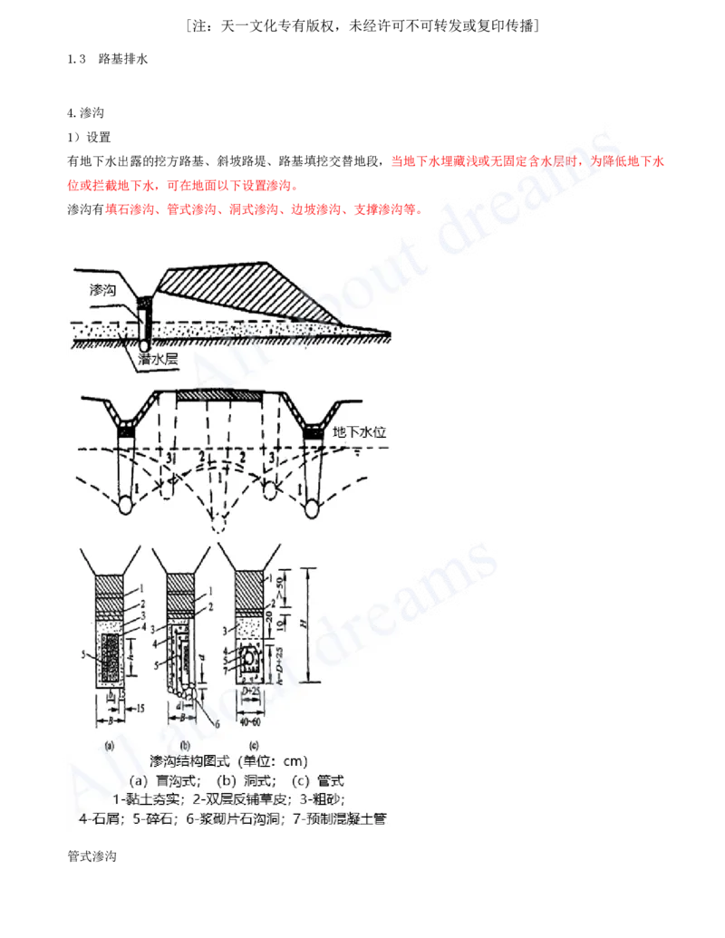 2025-27-第一章-1.3-路基排水（二）_2026年一级建造师_2026年一建公路_2025年一建公路SVIP_02-基础精讲✿高端面授✿深度强化_15-公路《天一精讲班》安慧KL_讲义