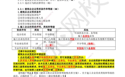 15.第14讲-22-23企业资质及建造师注册执业制度_2026年一建法规_2025年一建法规SVIP_02-基础精讲✿高端面授✿深度强化_21-法规《考点精讲班》王丽雪、安国庆HQ_王丽雪