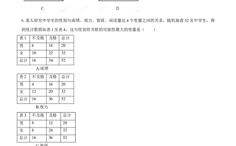 2014年高考数学试卷（理）（江西）（空白卷）_历年高考真题合集_数学历年高考真题_新&middot;Word版2008-2025&middot;高考数学真题_数学（按年份分类）2008-2025_2014&middot;高考数学真题