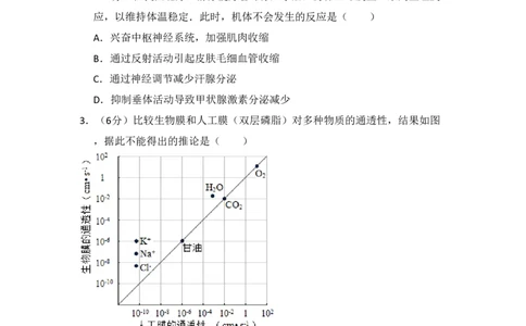 2014年高考生物试卷（北京）（空白卷）_生物历年高考真题_新&middot;PDF版2008-2025&middot;高考生物真题_生物（按试卷类型分类）2008-2025_自主命题卷&middot;生物（2008-2025）_北京自主命题&middot;生物（2008-2025）