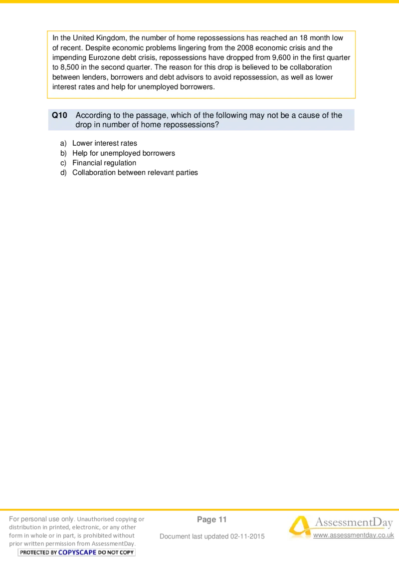 VerbalComprehensionTest4-Questions_2025春招题库汇总_十大行测题库_2023年十大热门题库更新中_05、TalentQ汇总_TalentQ测试题（适合大多数外资银行以及其他企业）_VerbalReasoning