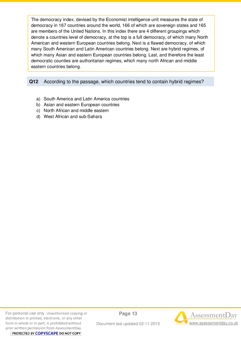 VerbalComprehensionTest4-Questions_2025春招题库汇总_十大行测题库_2023年十大热门题库更新中_05、TalentQ汇总_TalentQ测试题（适合大多数外资银行以及其他企业）_VerbalReasoning