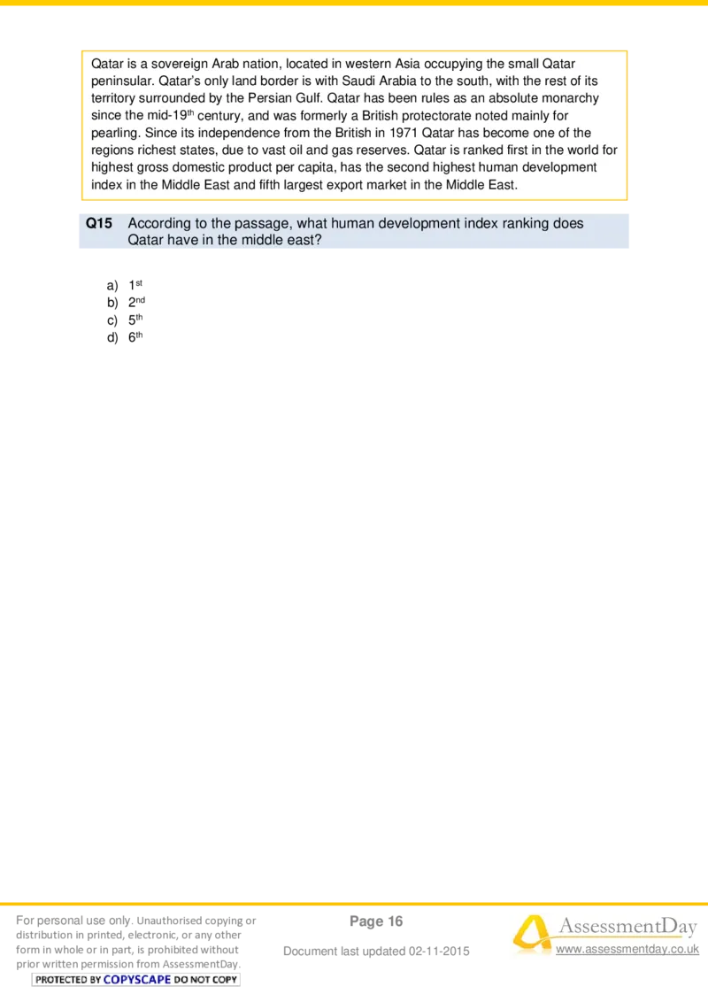 VerbalComprehensionTest4-Questions_2025春招题库汇总_十大行测题库_2023年十大热门题库更新中_05、TalentQ汇总_TalentQ测试题（适合大多数外资银行以及其他企业）_VerbalReasoning