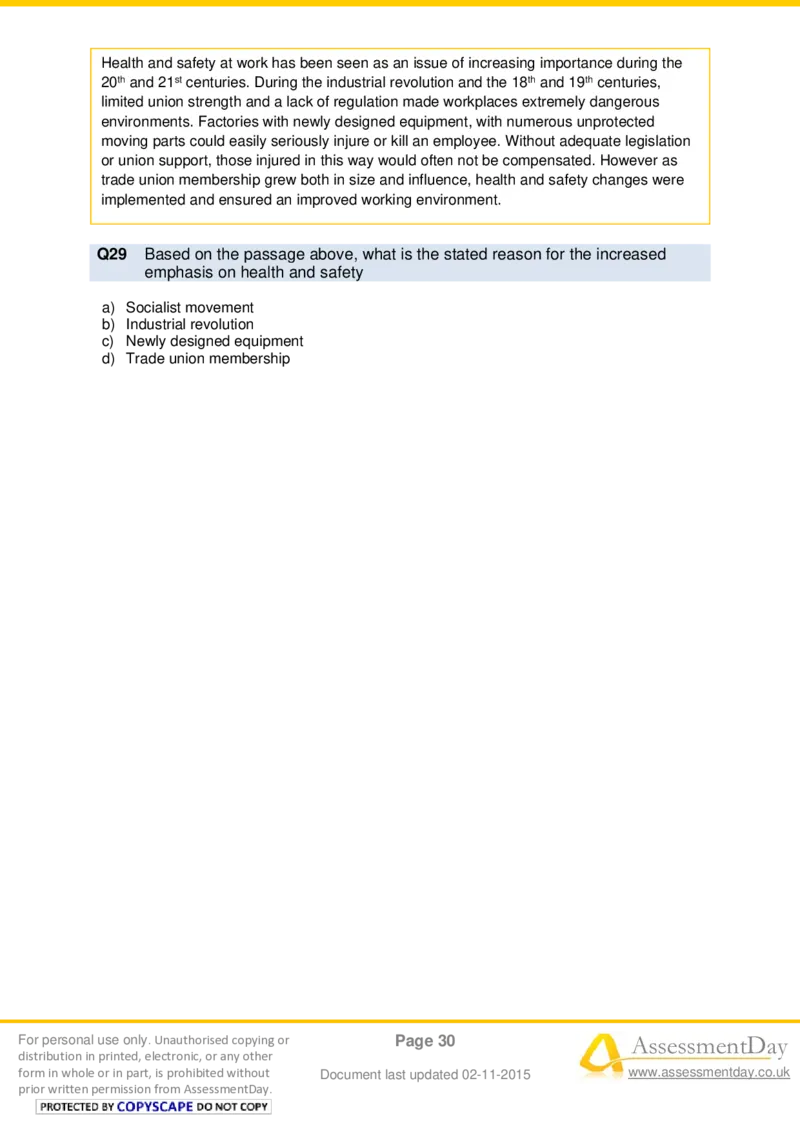 VerbalComprehensionTest4-Questions_2025春招题库汇总_十大行测题库_2023年十大热门题库更新中_05、TalentQ汇总_TalentQ测试题（适合大多数外资银行以及其他企业）_VerbalReasoning