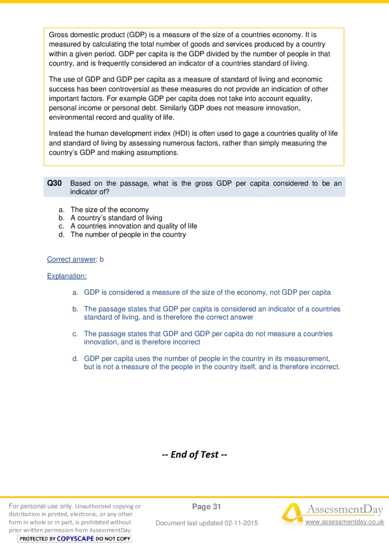 VerbalComprehensionTest3-Solutions_2025春招题库汇总_十大行测题库_2023年十大热门题库更新中_05、TalentQ汇总_TalentQ测试题（适合大多数外资银行以及其他企业）_VerbalReasoning