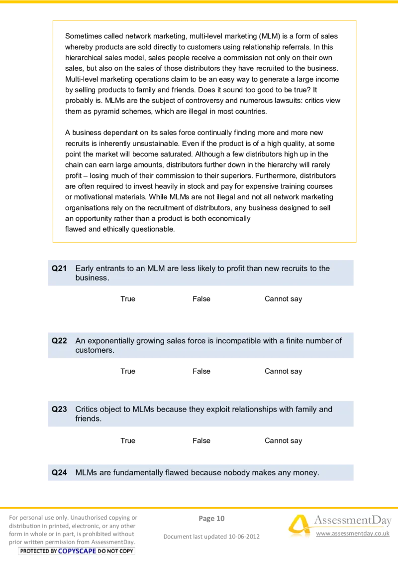 VerbalReasoningTest5-Questions_2025春招题库汇总_八大题库-1_04八大汇总_信永中和_专业题综合知识-参考_英文题_VerbalReasoningTests