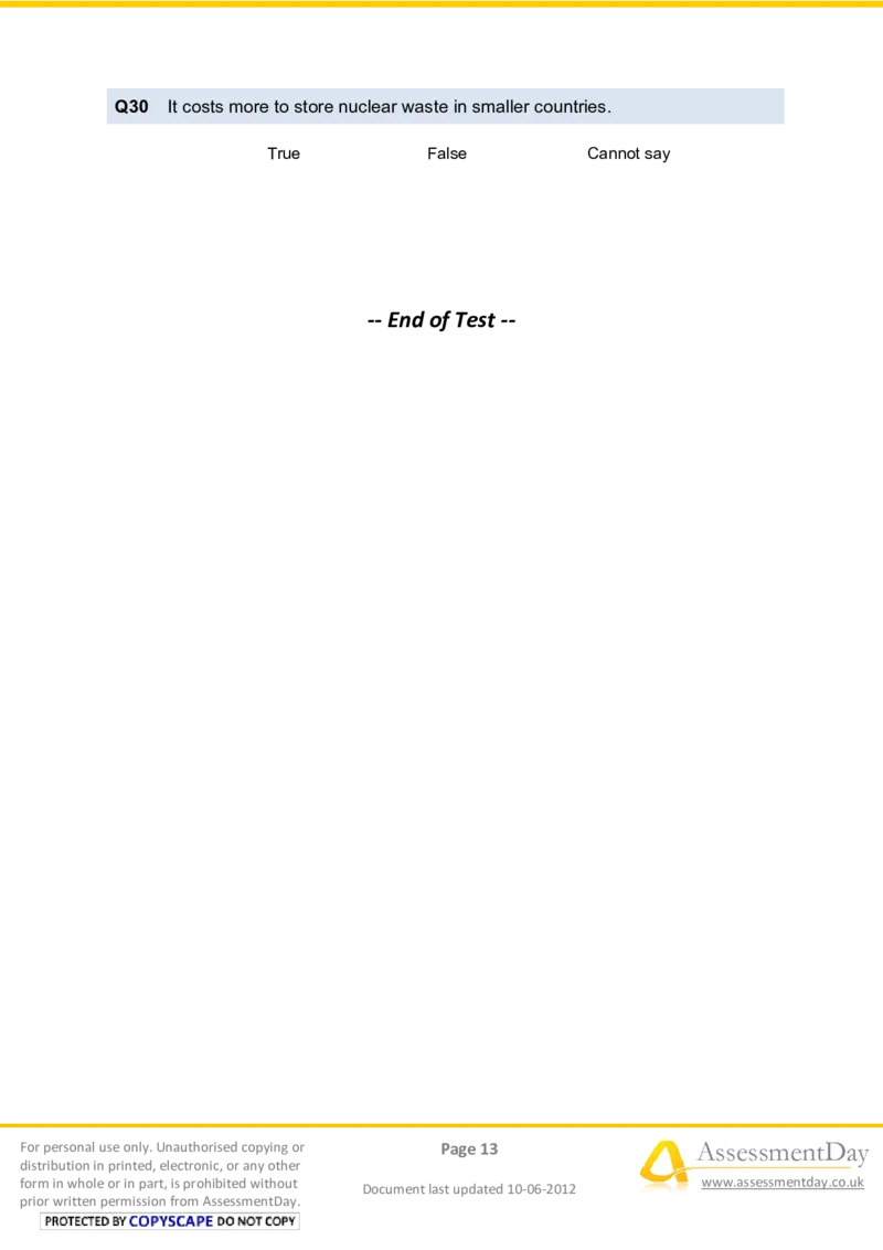VerbalReasoningTest5-Questions_2025春招题库汇总_八大题库-1_04八大汇总_信永中和_专业题综合知识-参考_英文题_VerbalReasoningTests