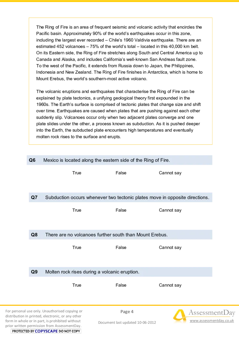 VerbalReasoningTest5-Questions_2025春招题库汇总_八大题库-1_04八大汇总_信永中和_专业题综合知识-参考_英文题_VerbalReasoningTests
